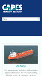 Mobile Screenshot of capesshipping.net